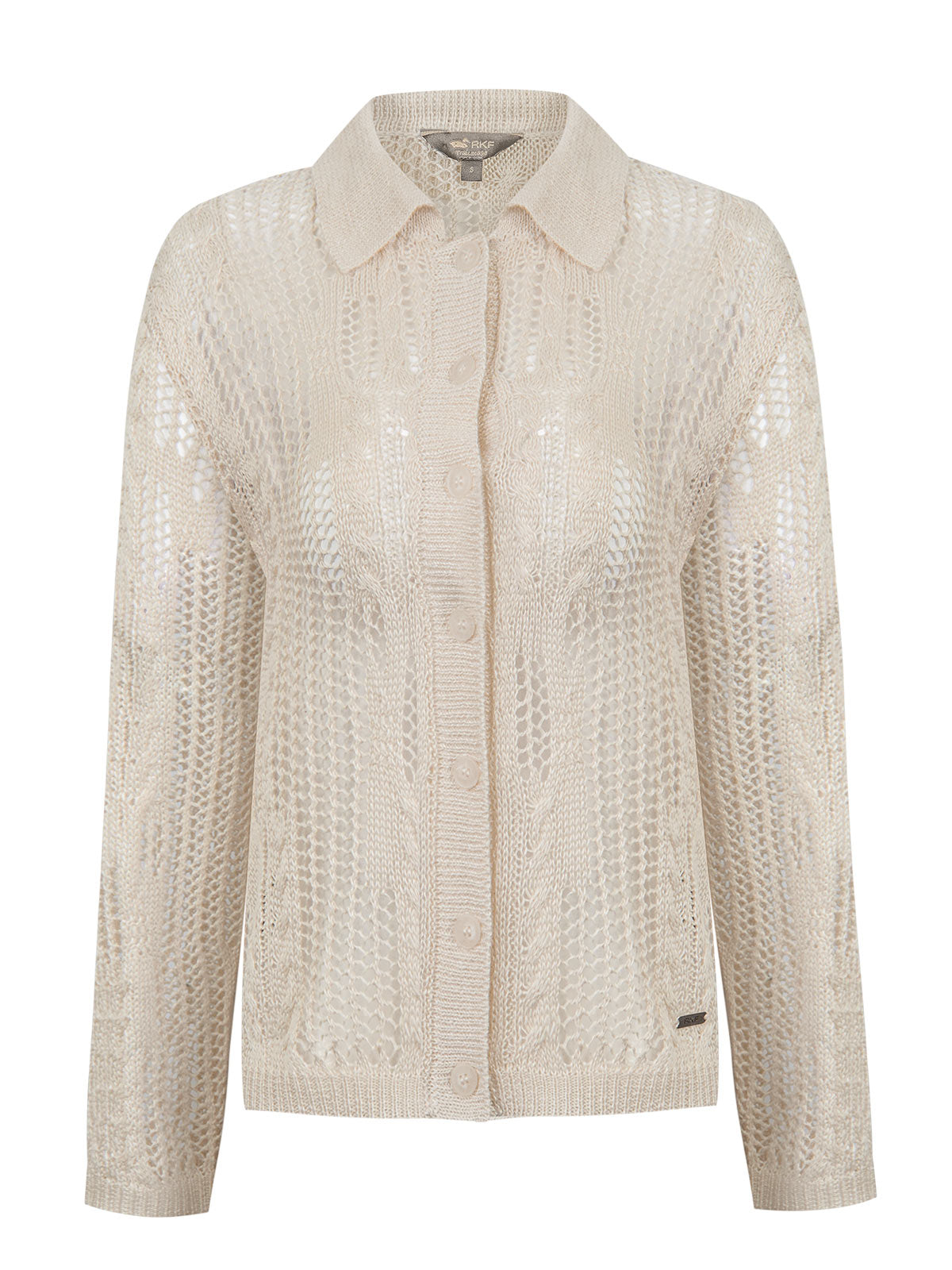 Sweater Lino Mujer Lumen Beige Rockford