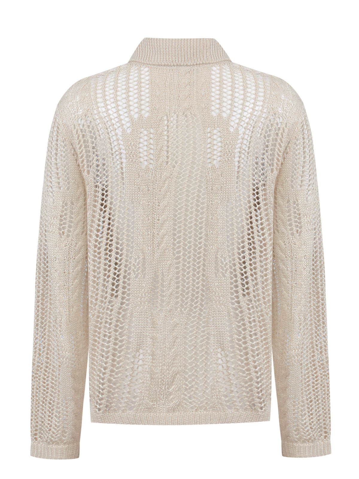 Sweater Lino Mujer Lumen Beige Rockford