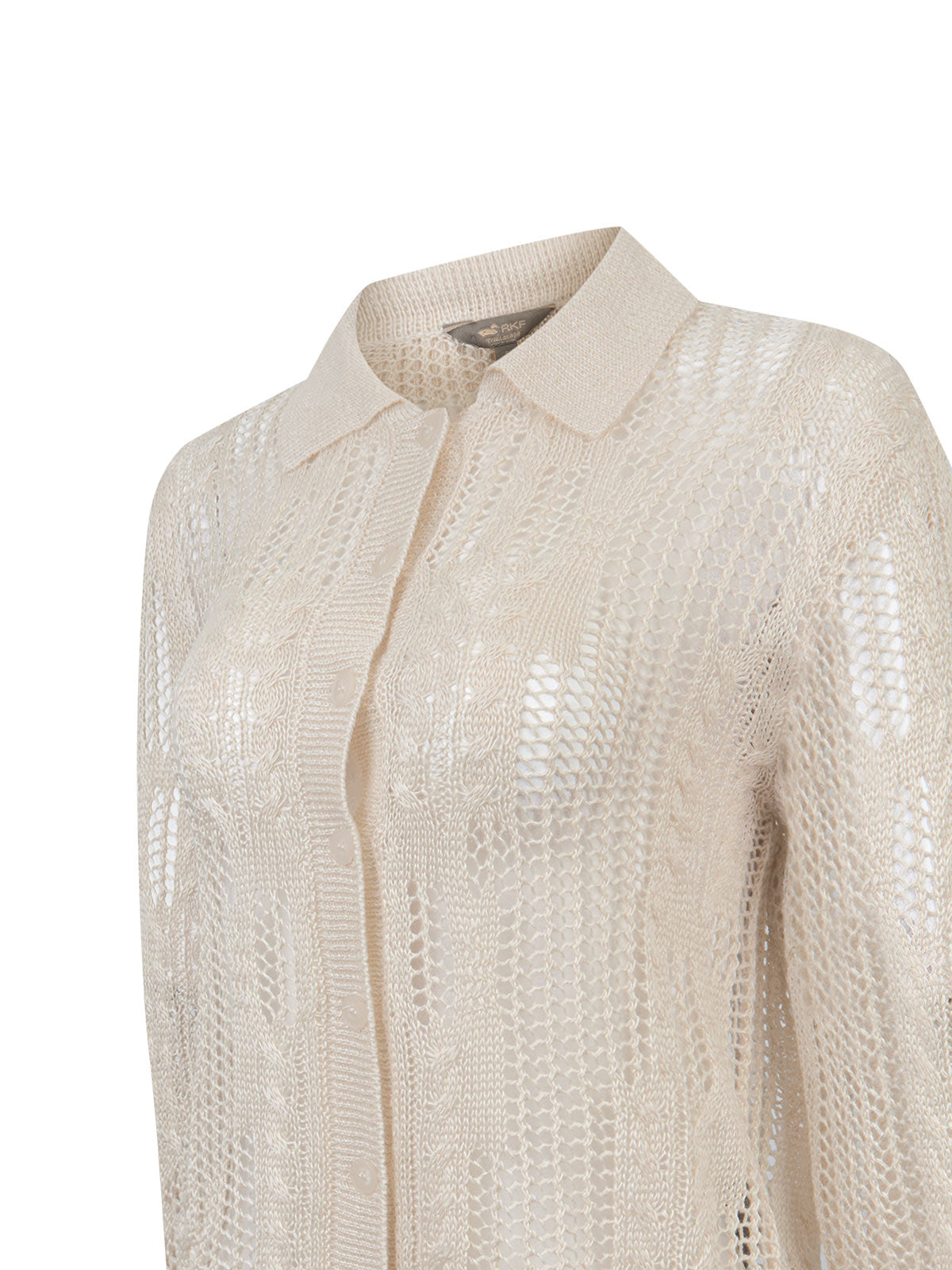 Sweater Lino Mujer Lumen Beige Rockford