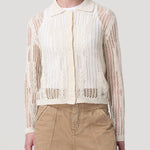 Sweater Lino Mujer Lumen Beige Rockford