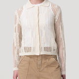 Sweater Lino Mujer Lumen Beige Rockford