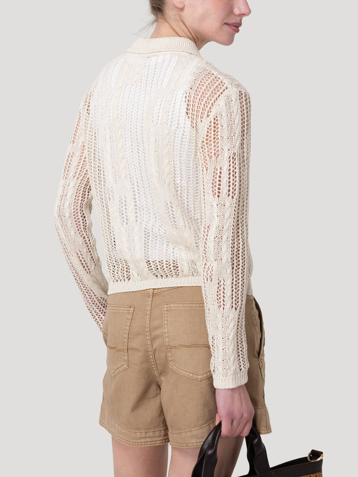 Sweater Lino Mujer Lumen Beige Rockford
