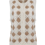 Polera Algodón Orgánico Mujer Rimbow Beige Rockford