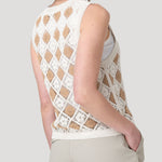 Polera Algodón Orgánico Mujer Rimbow Beige Rockford