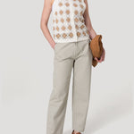 Polera Algodón Orgánico Mujer Rimbow Beige Rockford