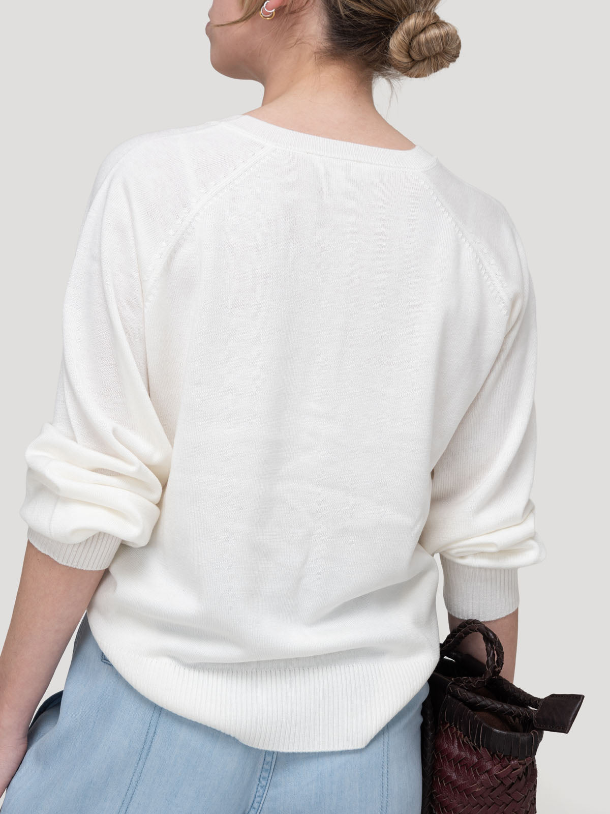Sweater Poliéster Mujer Omaha Blanco Rockford