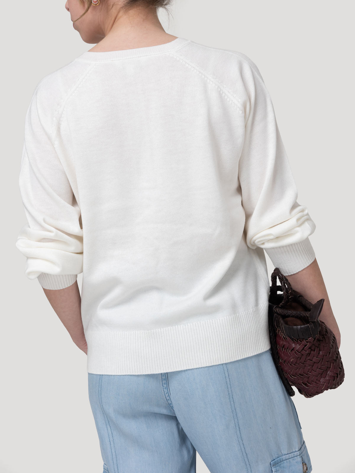 Sweater Poliéster Mujer Omaha Blanco Rockford