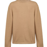 Sweater Algodón Orgánico Mujer Angelonia Café Rockford