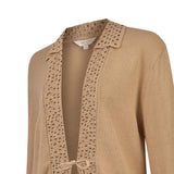 Sweater Algodón Orgánico Mujer Angelonia Café Rockford