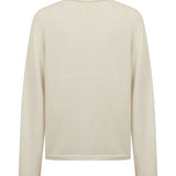 Sweater Algodón Orgánico Mujer Angelonia Beige Rockford