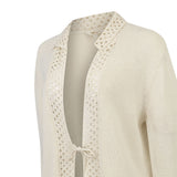 Sweater Algodón Orgánico Mujer Angelonia Beige Rockford