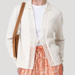 Sweater Algodón Orgánico Mujer Angelonia Beige Rockford