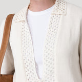 Sweater Algodón Orgánico Mujer Angelonia Beige Rockford