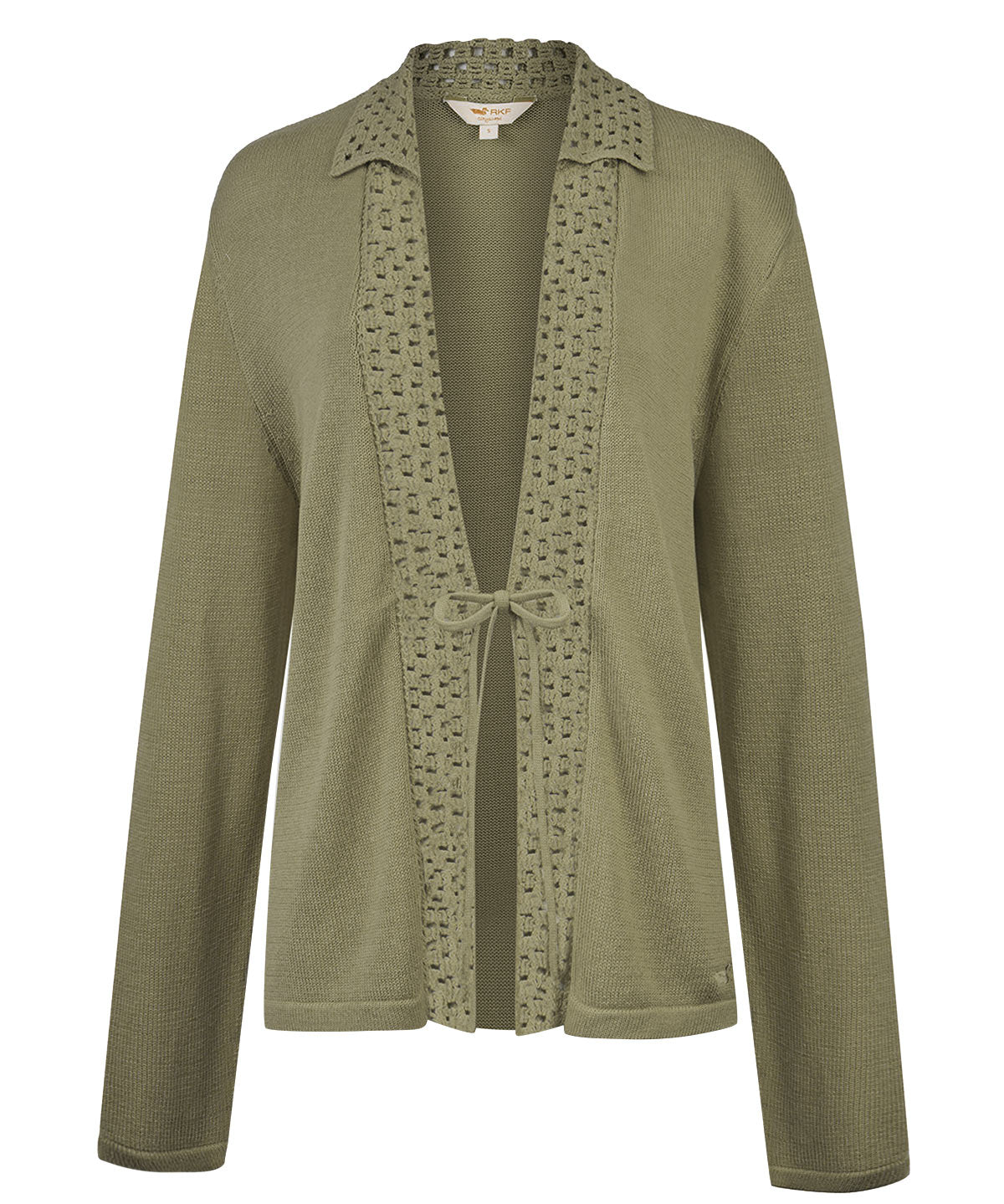 Sweater Algodón Orgánico Mujer Angelonia Verde Rockford