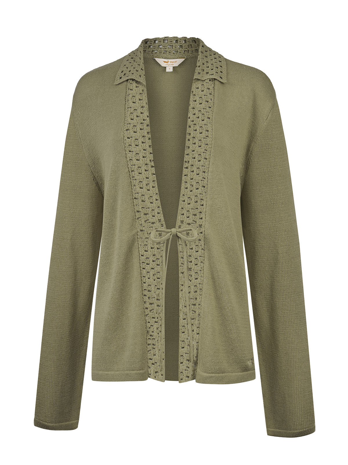 Sweater Algodón Orgánico Mujer Angelonia Verde Rockford