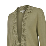 Sweater Algodón Orgánico Mujer Angelonia Verde Rockford