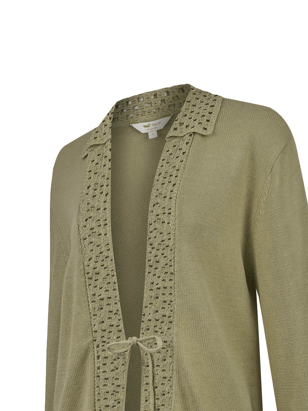 Sweater Algodón Orgánico Mujer Angelonia Verde Rockford