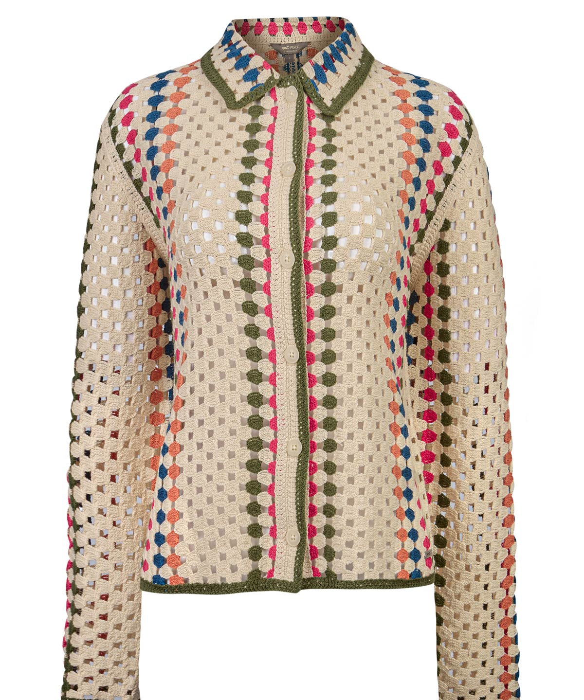 Sweater Algodón Orgánico Mujer Barely Verde Rockford