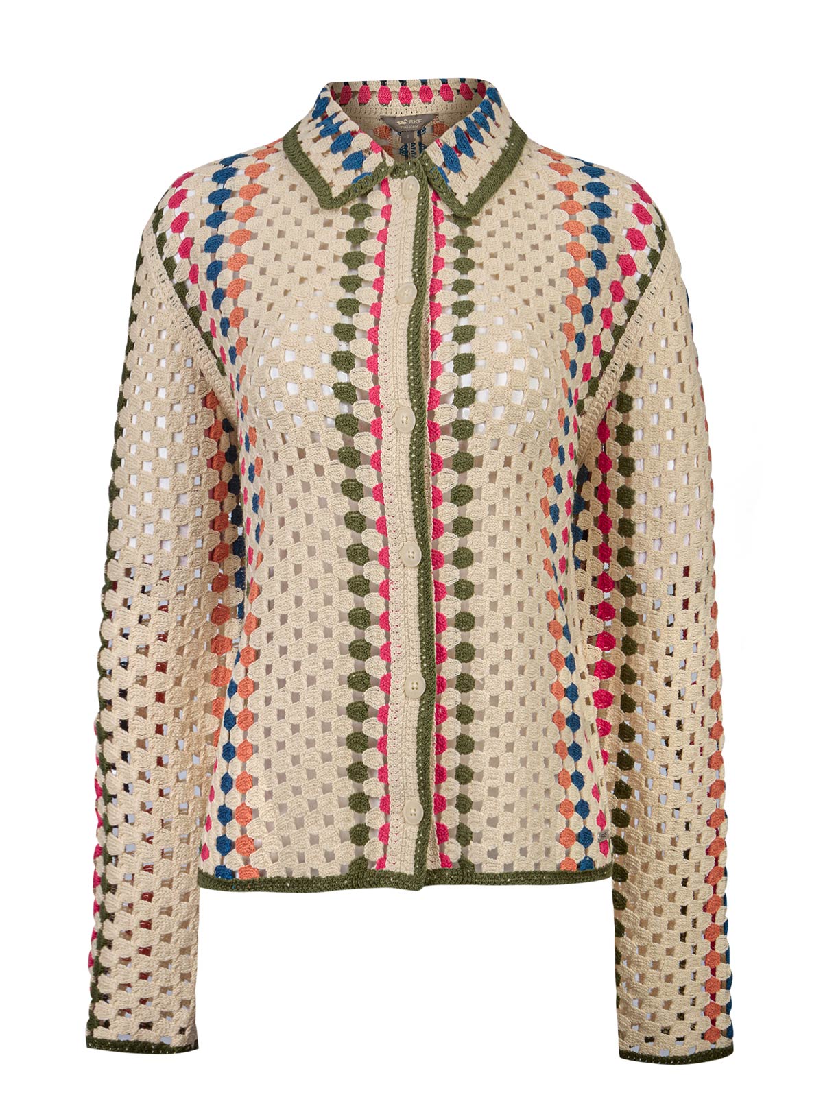 Sweater Algodón Orgánico Mujer Barely Verde Rockford