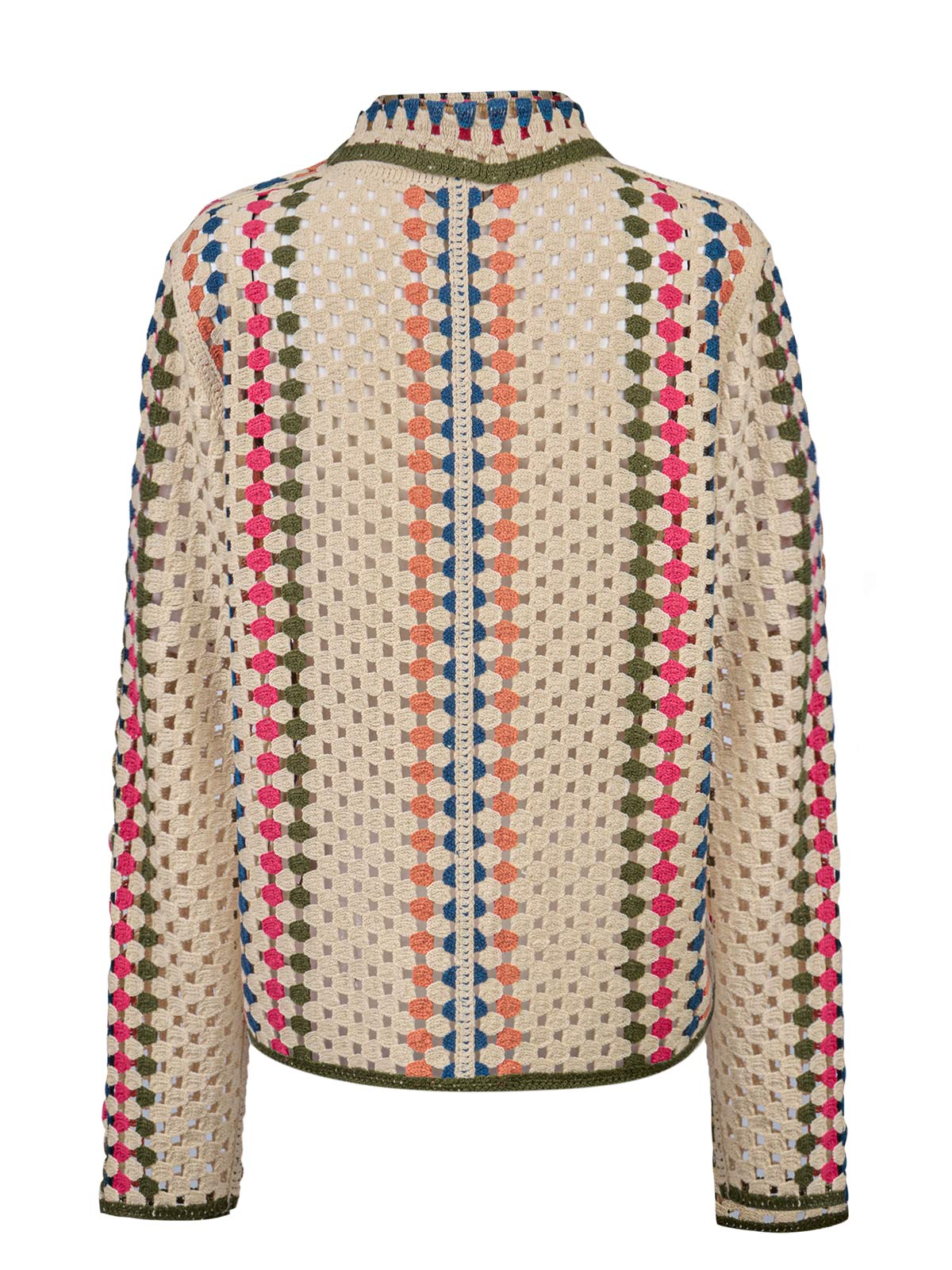 Sweater Algodón Orgánico Mujer Barely Verde Rockford