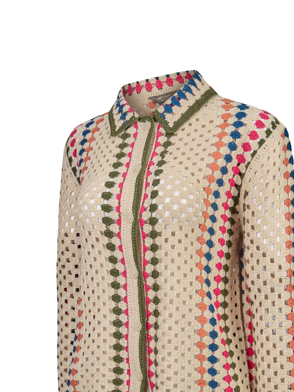 Sweater Algodón Orgánico Mujer Barely Verde Rockford