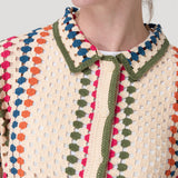Sweater Algodón Orgánico Mujer Barely Verde Rockford