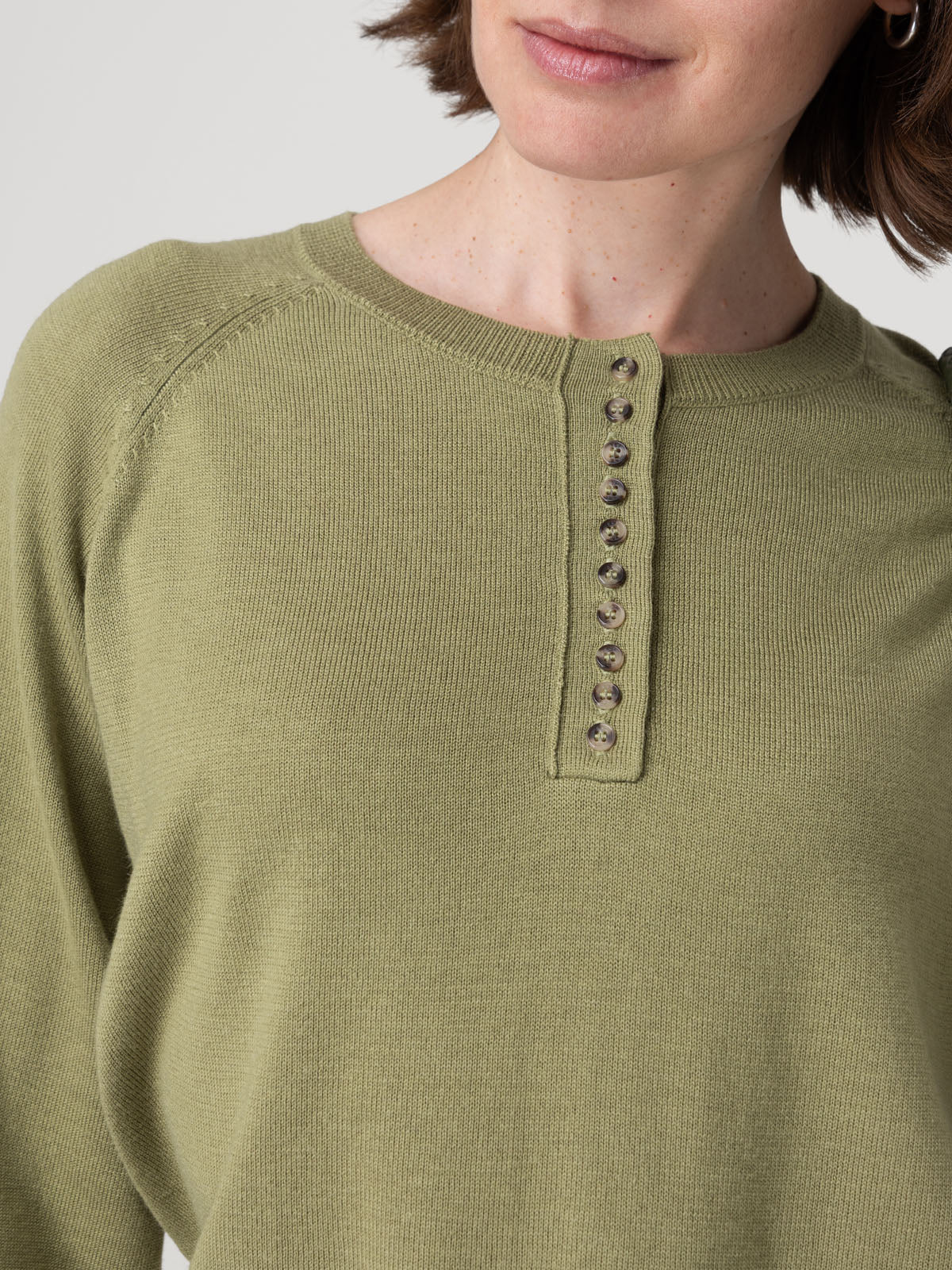 Sweater Poliéster Mujer Omaha Verde Rockford