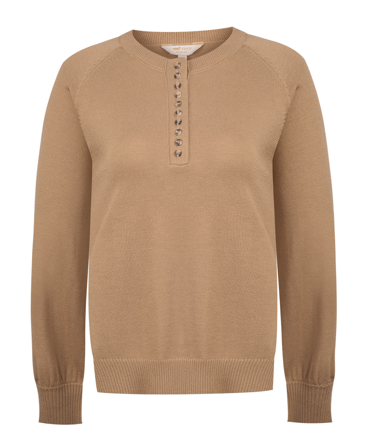 Sweater Poliéster Mujer Omaha Café Rockford