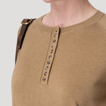 Sweater Poliéster Mujer Omaha Café Rockford