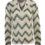 Sweater Algodón Orgánico Mujer Strela Beige Rockford