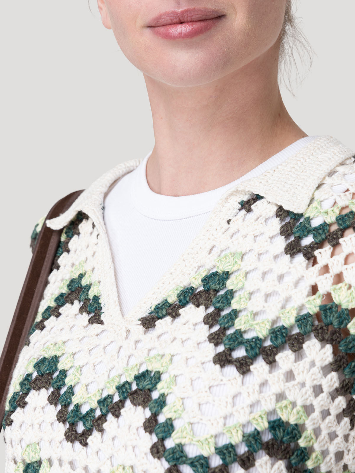 Sweater Algodón Orgánico Mujer Strela Beige Rockford