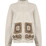 Polerón Algodón Orgánico Mujer Quira Beige Rockford
