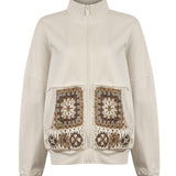 Polerón Algodón Orgánico Mujer Quira Beige Rockford