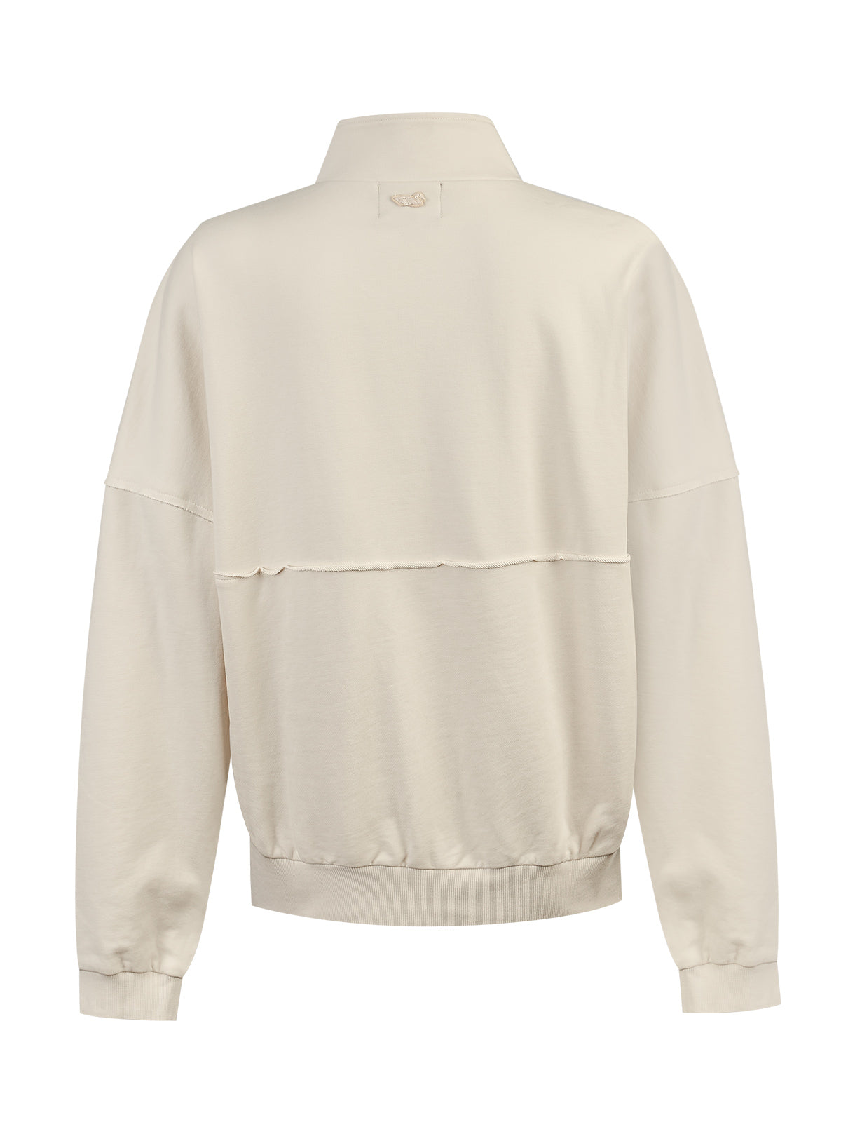 Polerón Algodón Orgánico Mujer Quira Beige Rockford