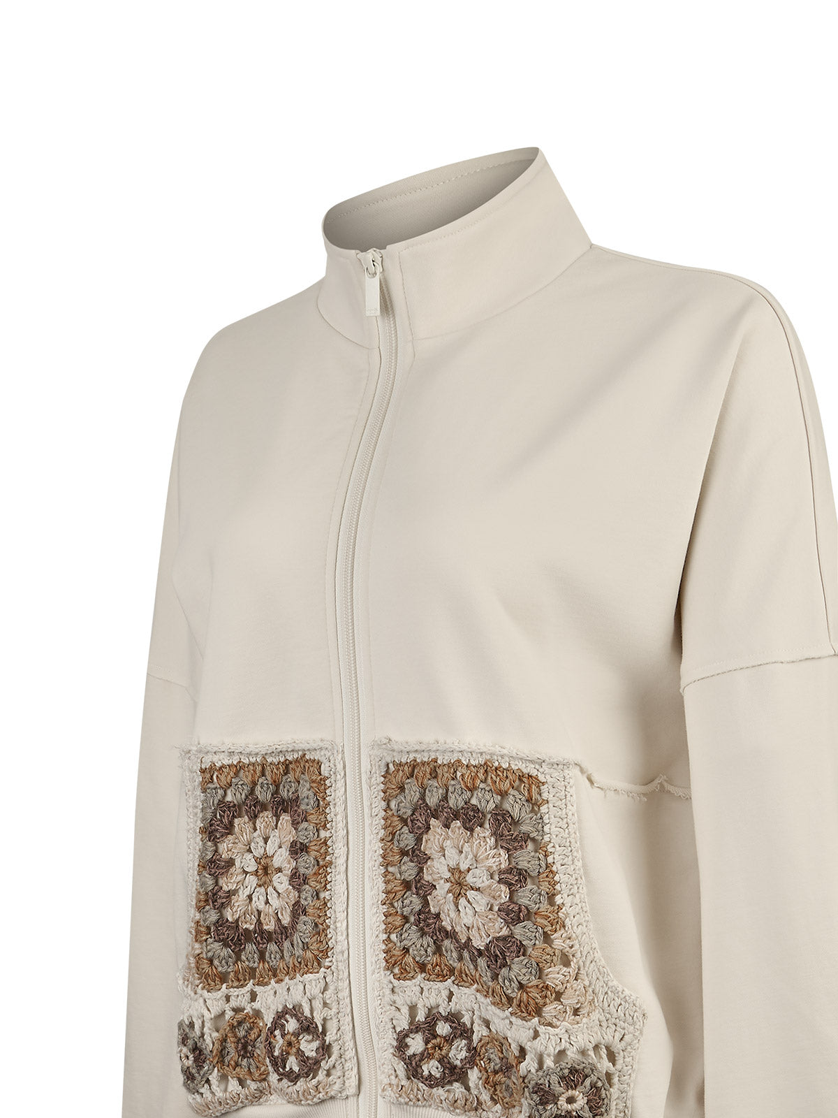 Polerón Algodón Orgánico Mujer Quira Beige Rockford