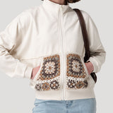 Polerón Algodón Orgánico Mujer Quira Beige Rockford