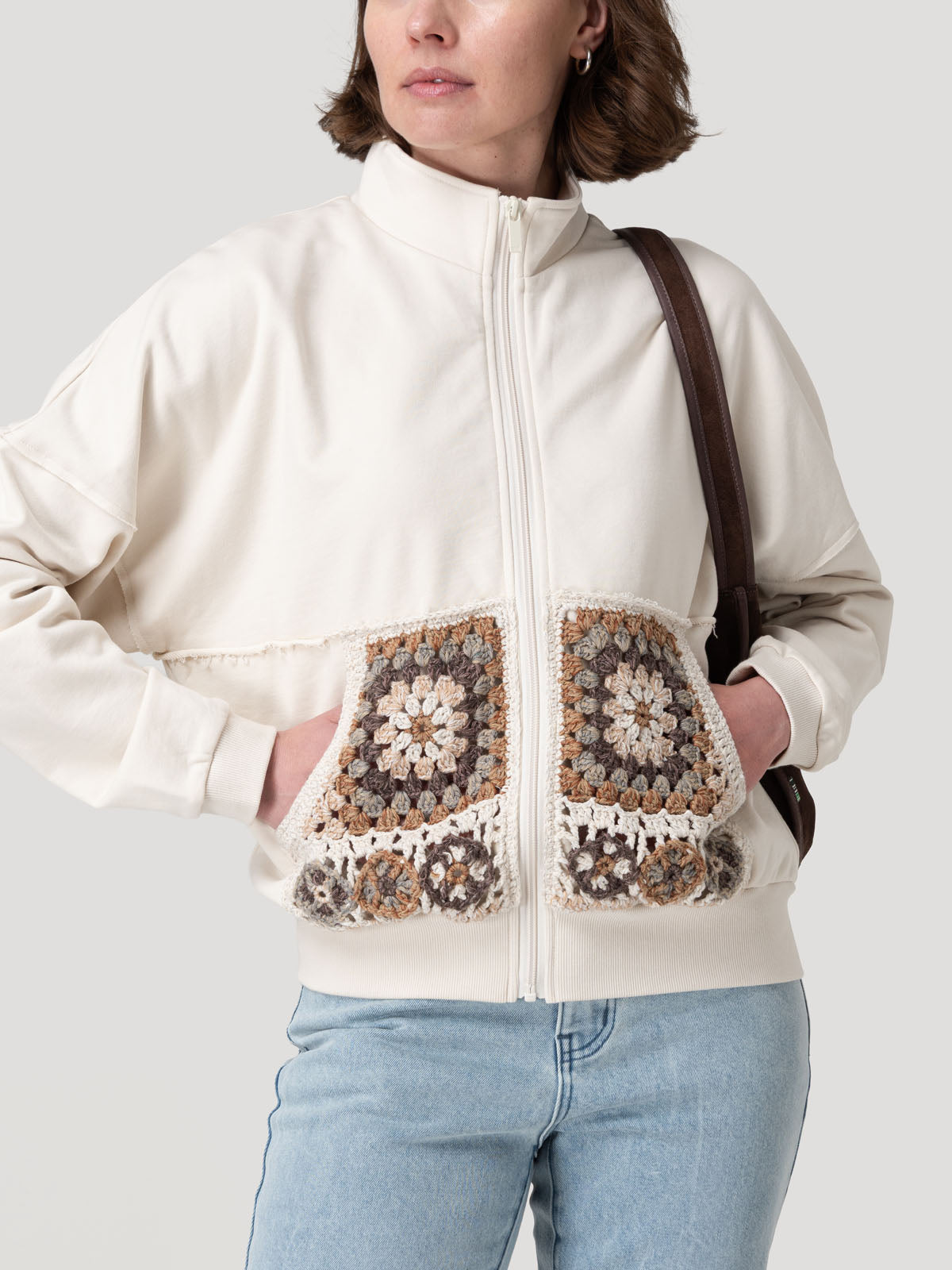 Polerón Algodón Orgánico Mujer Quira Beige Rockford