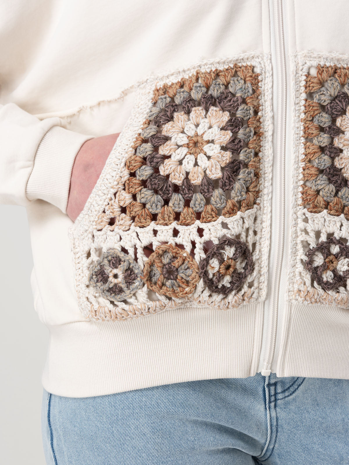 Polerón Algodón Orgánico Mujer Quira Beige Rockford