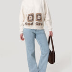 Polerón Algodón Orgánico Mujer Quira Beige Rockford