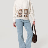 Polerón Algodón Orgánico Mujer Quira Beige Rockford