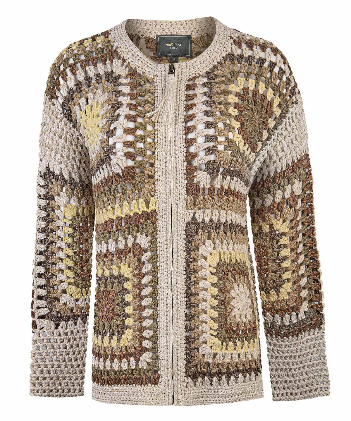 Sweater Algodón Orgánico Mujer Luniva Beige Rockford