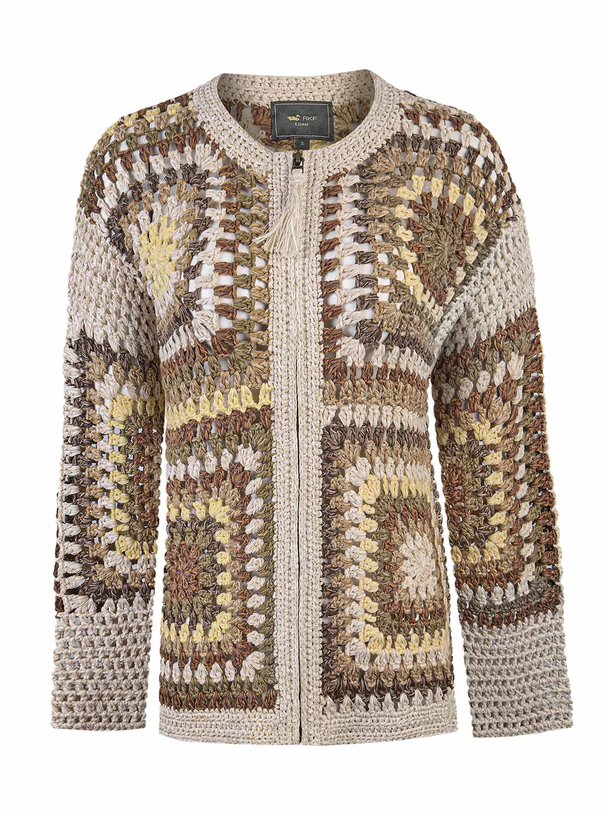 Sweater Algodón Orgánico Mujer Luniva Beige Rockford