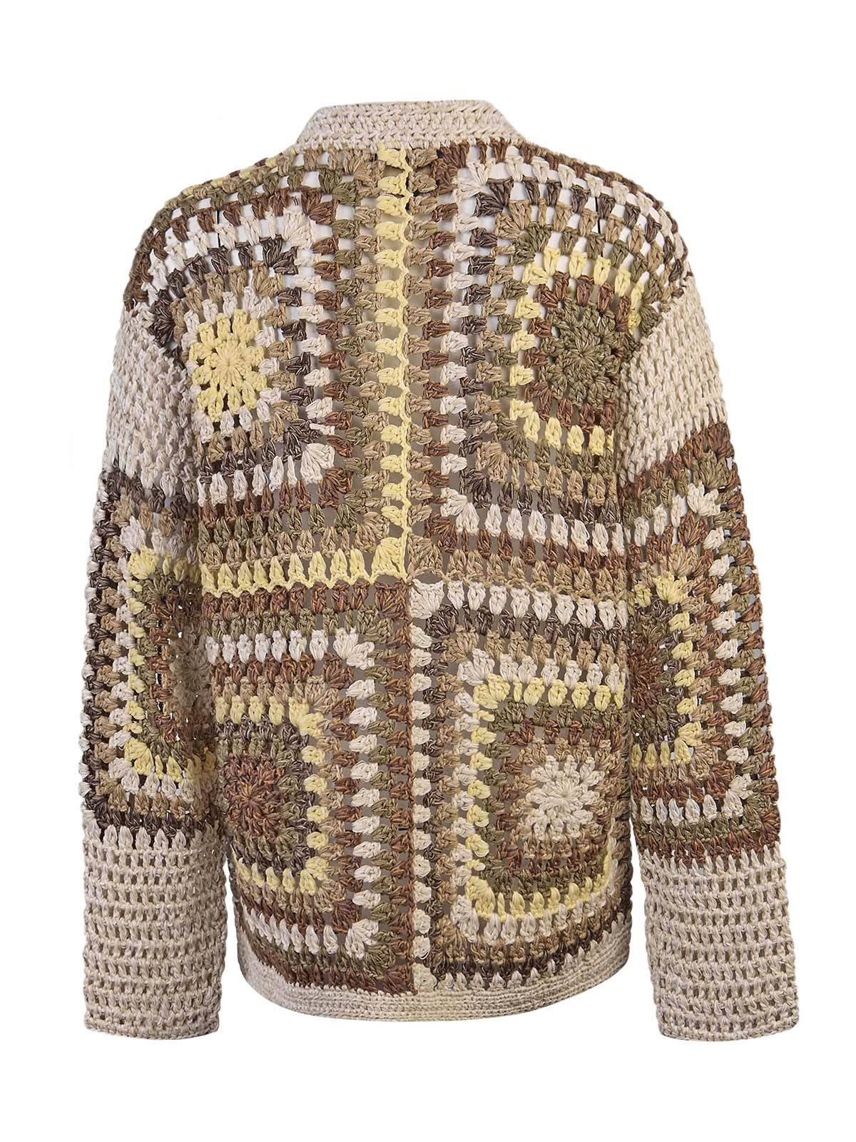 Sweater Algodón Orgánico Mujer Luniva Beige Rockford