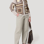 Sweater Algodón Orgánico Mujer Luniva Beige Rockford