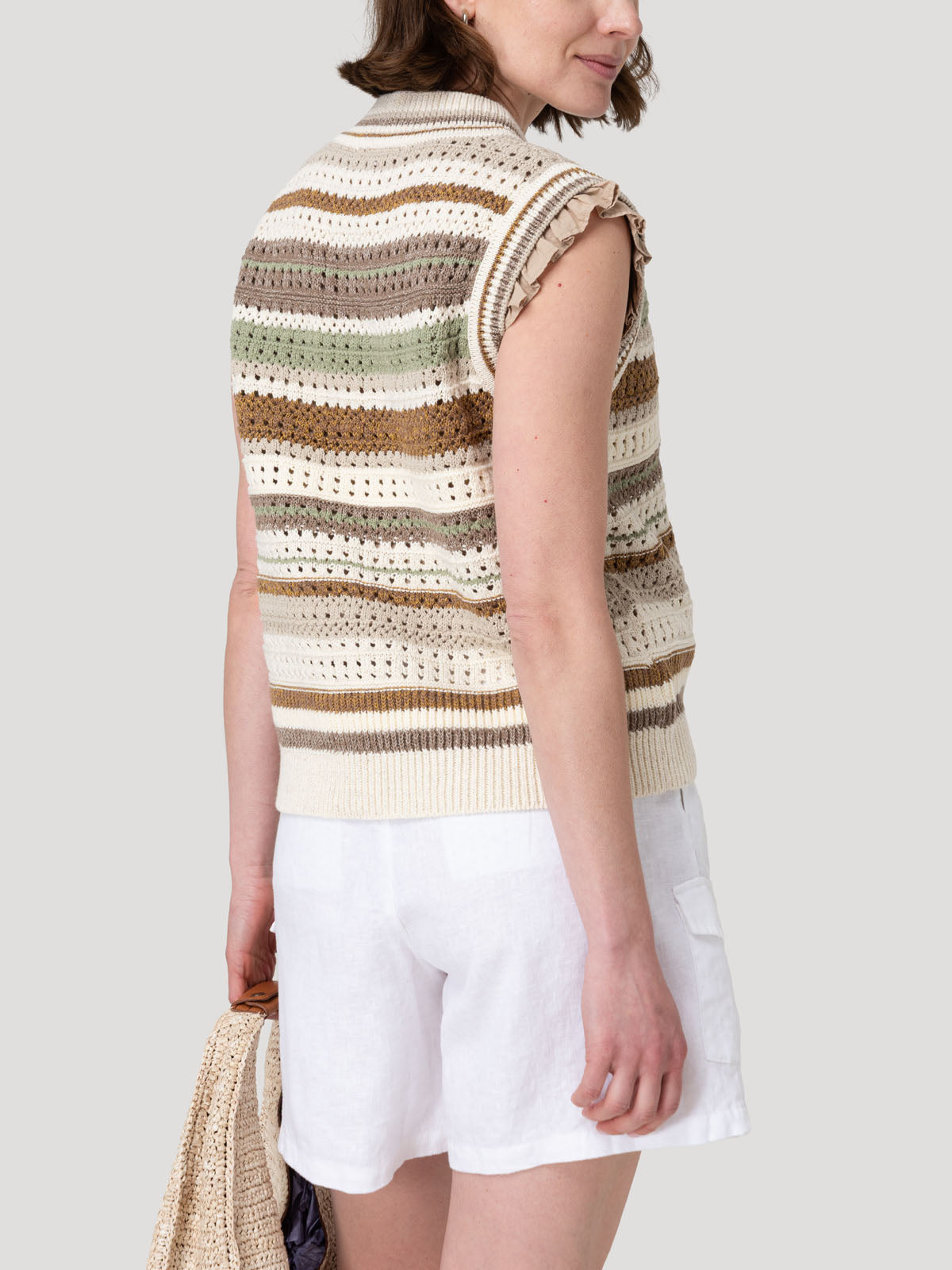 Sweater Algodón Orgánico Mujer Misuri Beige Rockford