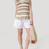 Sweater Algodón Orgánico Mujer Misuri Beige Rockford