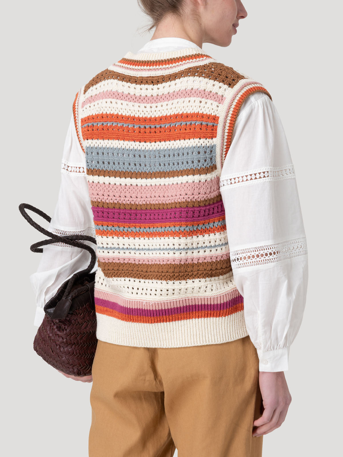 Sweater Algodón Orgánico Mujer Misuri Rojo Rockford