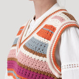 Sweater Algodón Orgánico Mujer Misuri Rojo Rockford