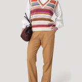 Sweater Algodón Orgánico Mujer Misuri Rojo Rockford