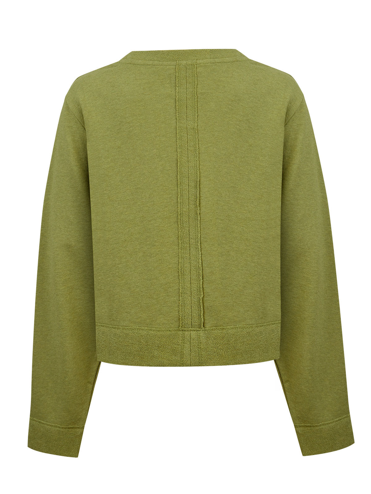 Polerón Algodón Orgánico Mujer Lina Verde Rockford